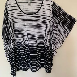 Catherine’s lightweight stripe shirt